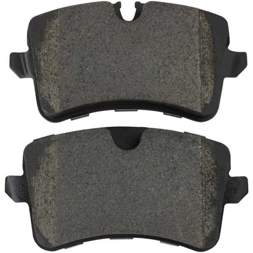 MPA 1003-1547AM Quality-Built Black Series Semi-Metallic Brake Pads w/ Hardware