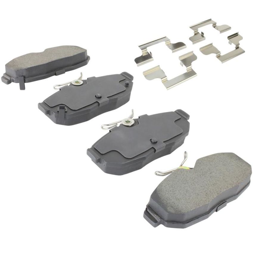 MPA 1003-1562M Quality-Built Black Series Semi-Metallic Brake Pads w/ Hardware