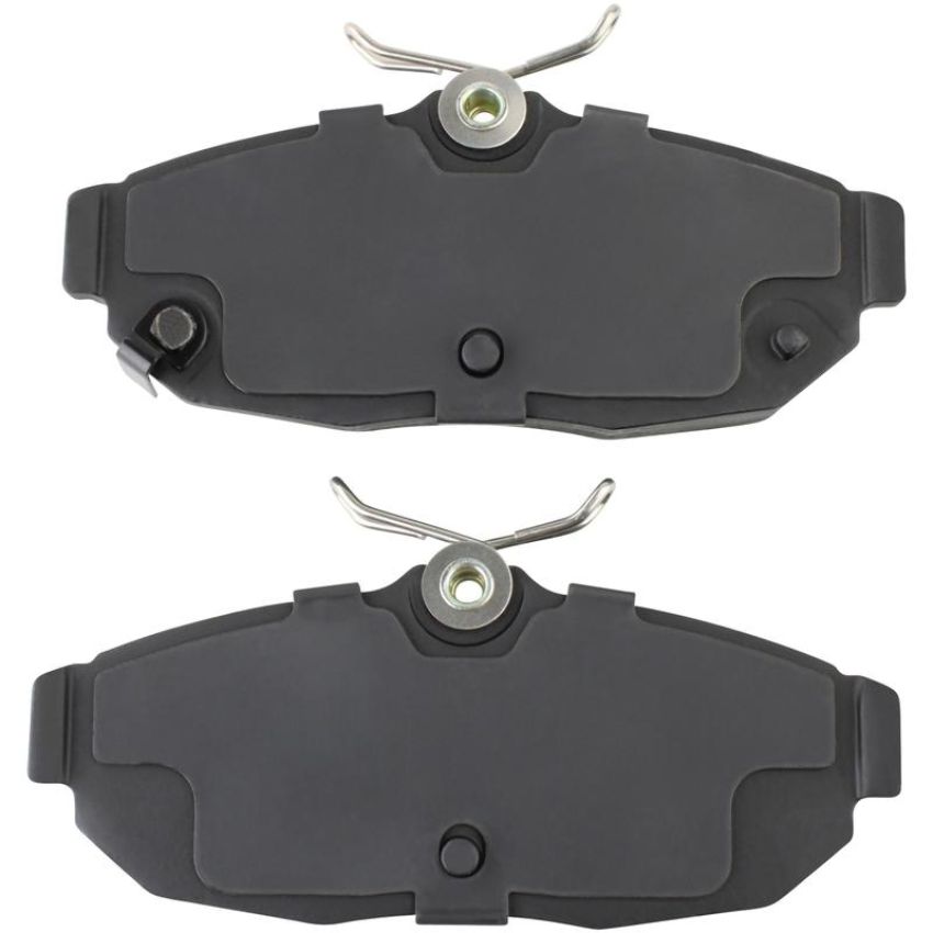 MPA 1003-1562M Quality-Built Black Series Semi-Metallic Brake Pads w/ Hardware