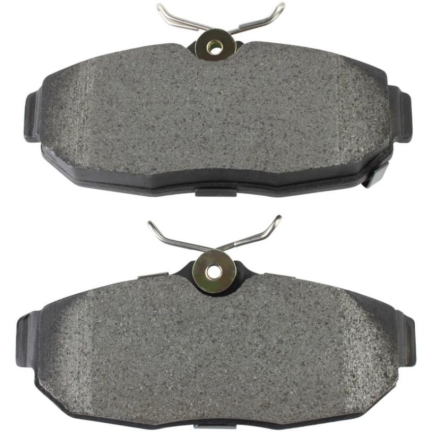 MPA 1003-1562M Quality-Built Black Series Semi-Metallic Brake Pads w/ Hardware