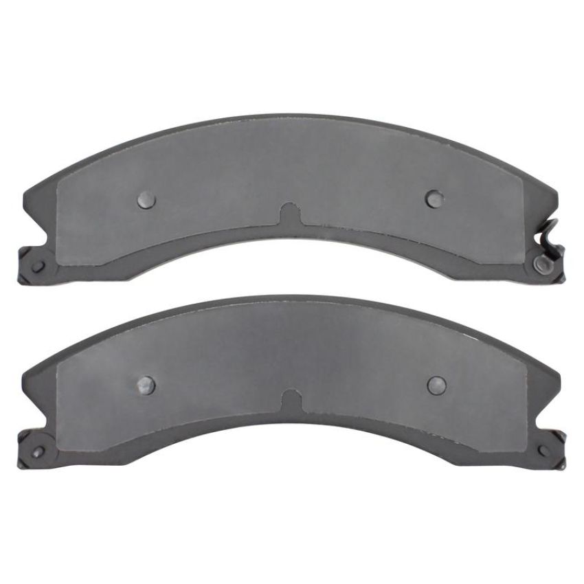 MPA 1003-1565AM Quality-Built Black Series Semi-Metallic Brake Pads w/ Hardware