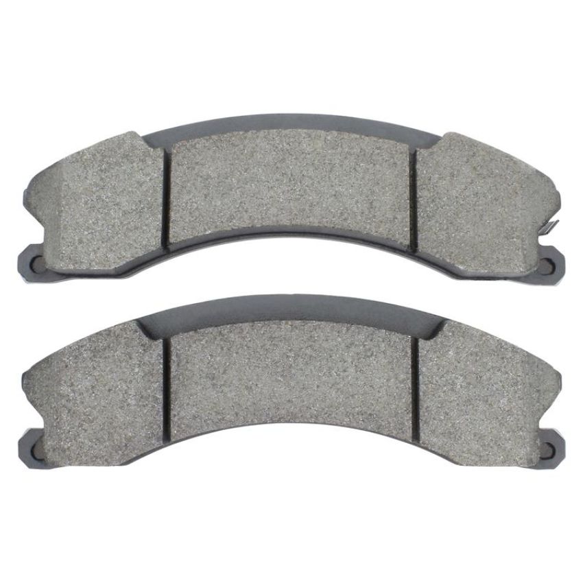 MPA 1003-1565AM Quality-Built Black Series Semi-Metallic Brake Pads w/ Hardware