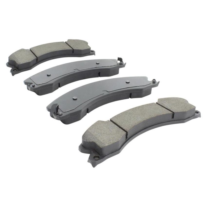 MPA 1003-1565M Quality-Built Black Series Semi-Metallic Brake Pads w/ Hardware