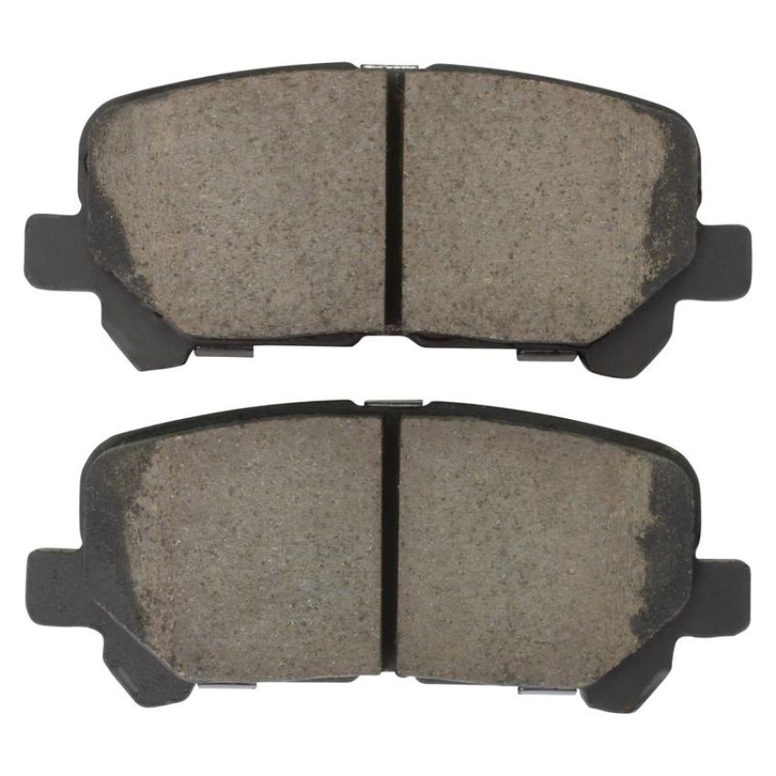 MPA 1003-1585C Quality-Built Black Series Ceramic Brake Pads w/ Hardware