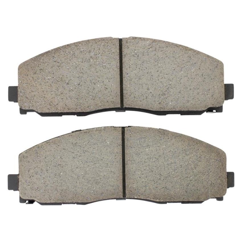 MPA 1003-1589M Quality-Built Black Series Semi-Metallic Brake Pads w/ Hardware