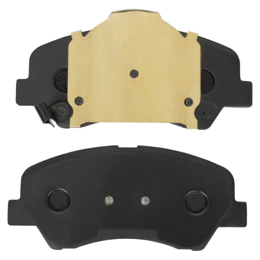 MPA 1003-1593C Quality-Built Black Series Ceramic Brake Pads w/ Hardware