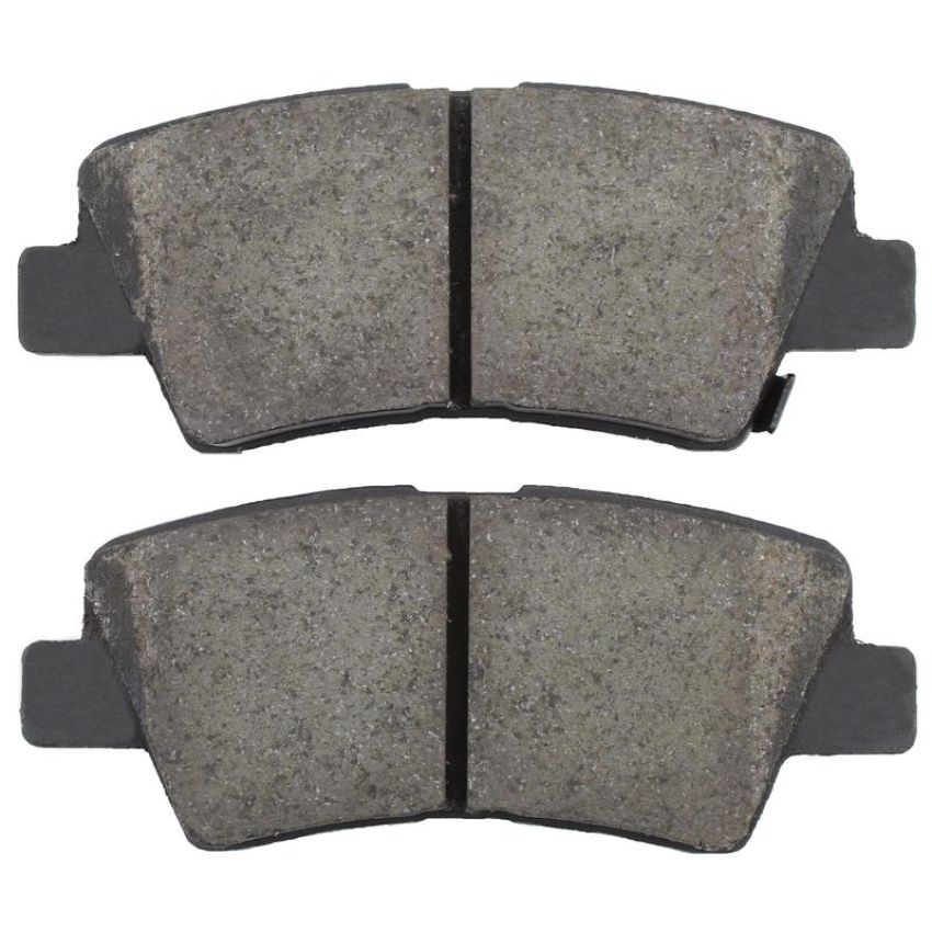 MPA 1003-1594C Quality-Built Black Series Ceramic Brake Pads w/ Hardware