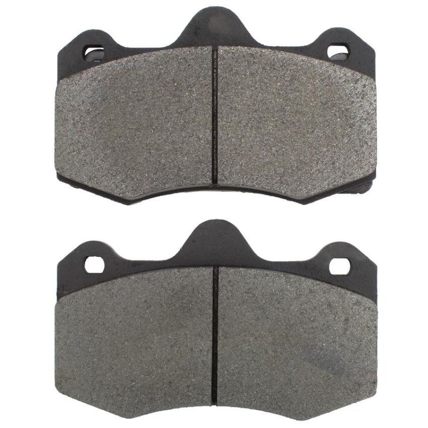 MPA 1003-1598M Quality-Built Black Series Semi-Metallic Brake Pads
