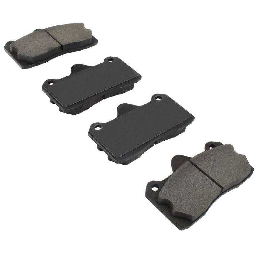 MPA 1003-1599M Quality-Built Black Series Semi-Metallic Brake Pads