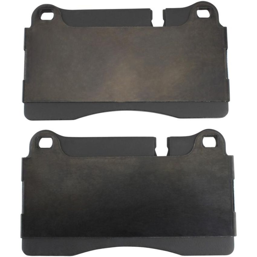 MPA 1003-1600M Quality-Built Black Series Semi-Metallic Brake Pads w/ Hardware