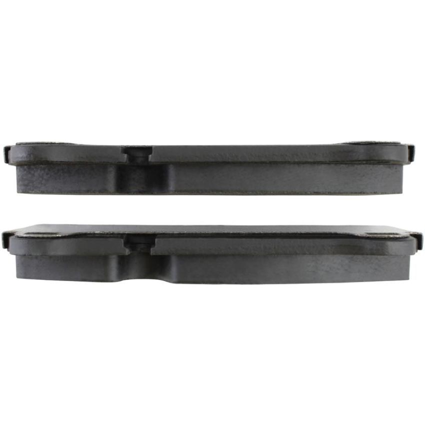 MPA 1003-1600M Quality-Built Black Series Semi-Metallic Brake Pads w/ Hardware