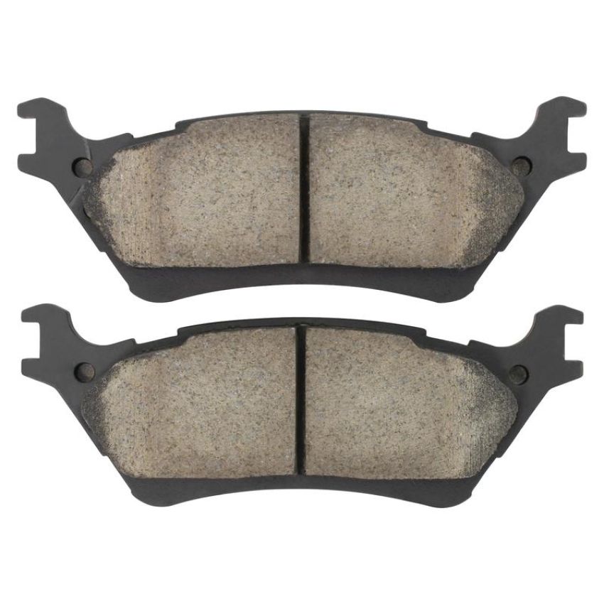 MPA 1003-1602C Quality-Built Black Series Ceramic Brake Pads w/ Hardware