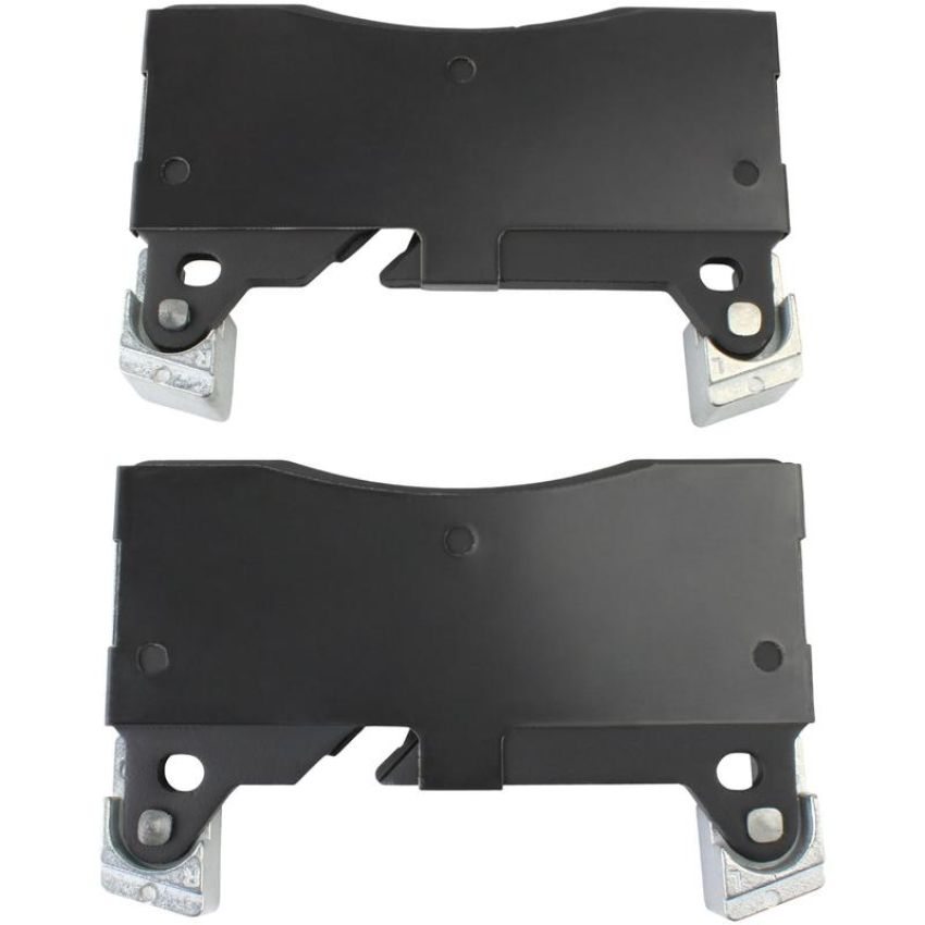 MPA 1003-1607M Quality-Built Black Series Semi-Metallic Brake Pads