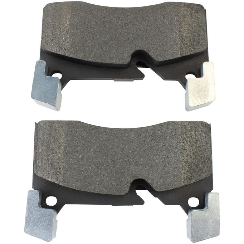 MPA 1003-1607M Quality-Built Black Series Semi-Metallic Brake Pads