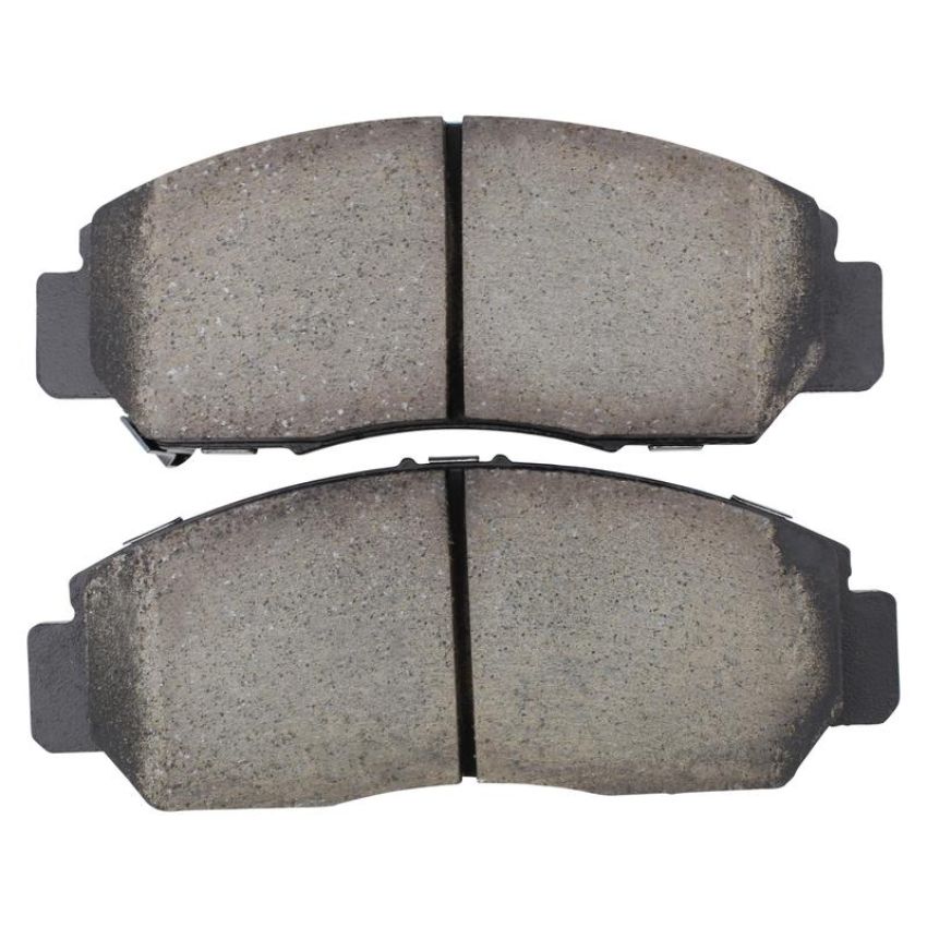 MPA 1003-1608C Quality-Built Black Series Ceramic Brake Pads w/ Hardware
