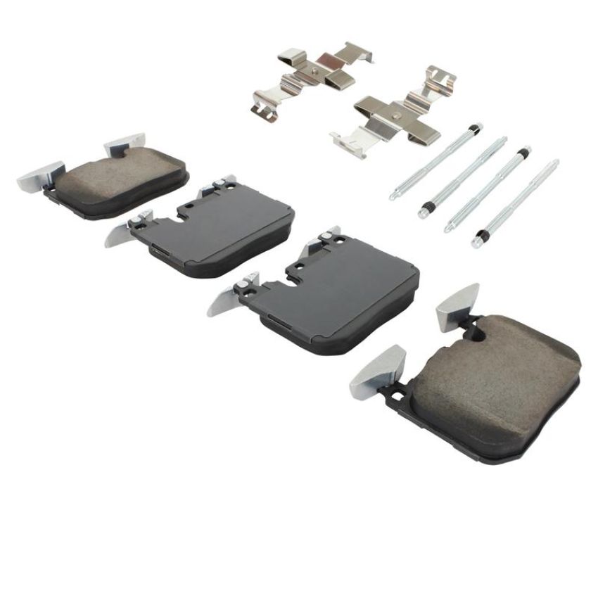 MPA 1003-1609C Quality-Built Black Series Ceramic Brake Pads w/ Hardware