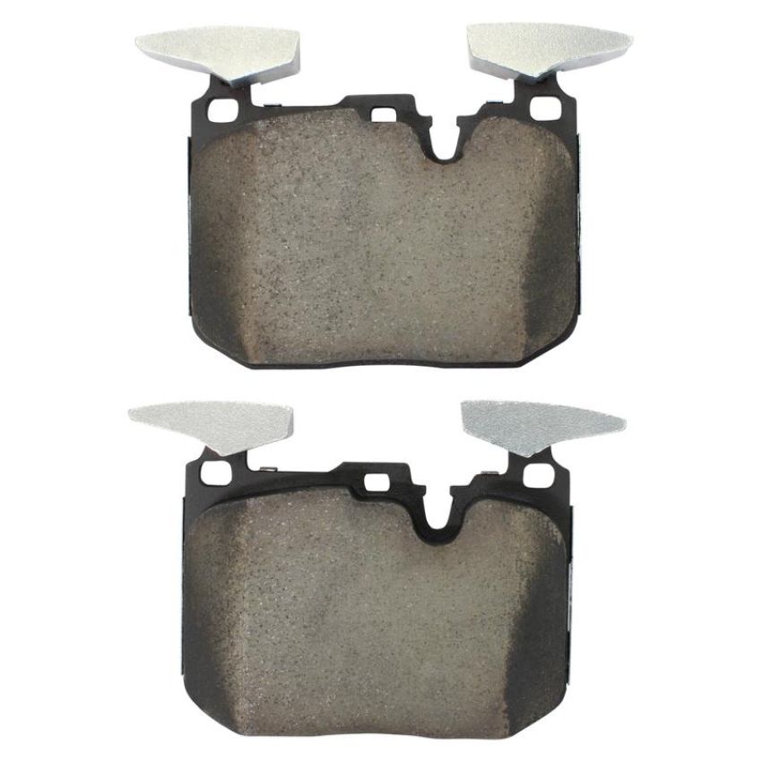 MPA 1003-1609M Quality-Built Black Series Semi-Metallic Brake Pads w/ Hardware