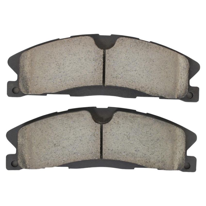 MPA 1003-1611C Quality-Built Black Series Ceramic Brake Pads w/ Hardware