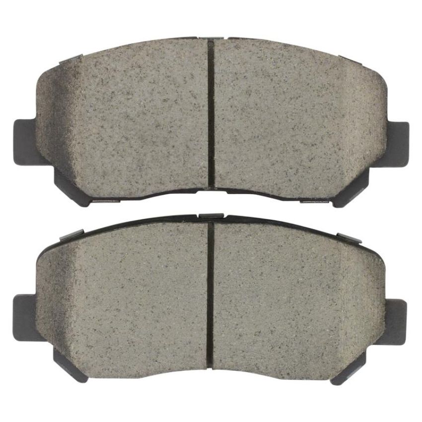 MPA 1003-1623C Quality-Built Black Series Ceramic Brake Pads w/ Hardware
