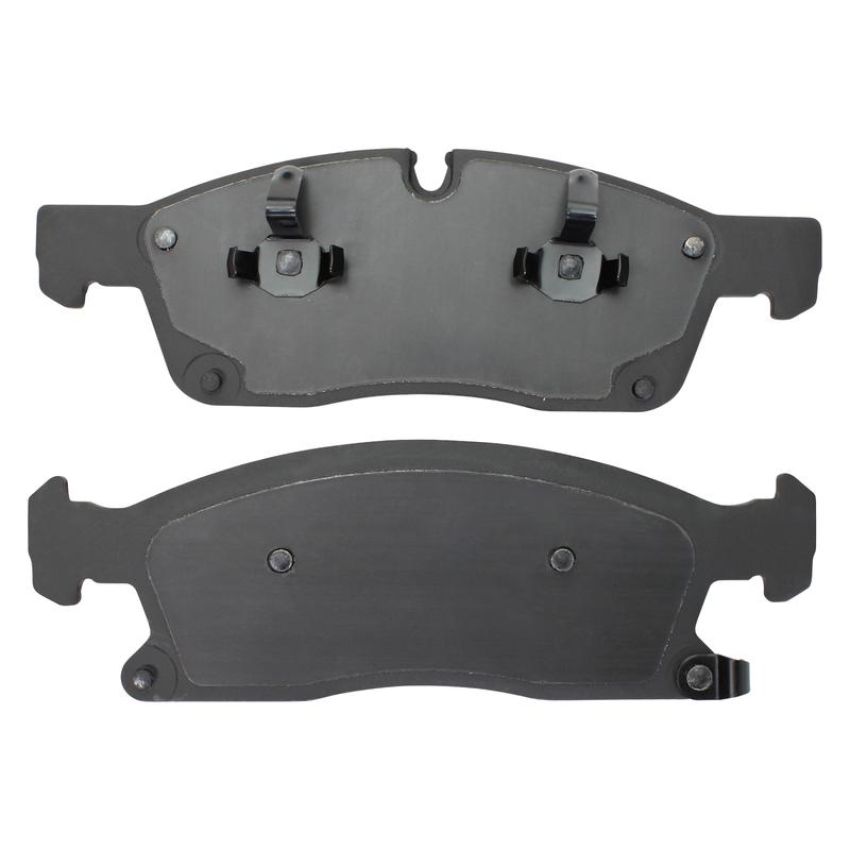 MPA 1003-1629M Quality-Built Black Series Semi-Metallic Brake Pads w/ Hardware
