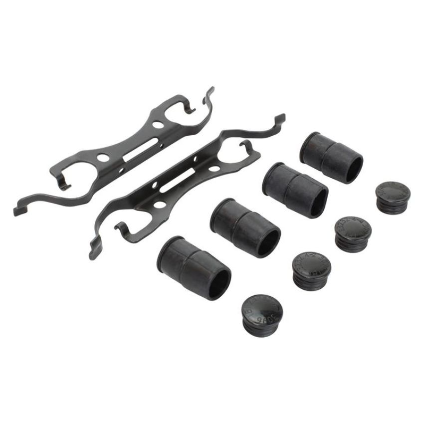 MPA 1003-1629M Quality-Built Black Series Semi-Metallic Brake Pads w/ Hardware