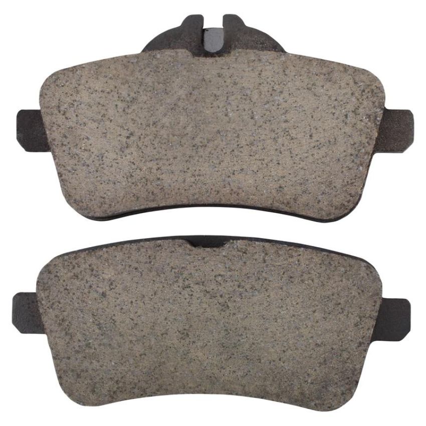 MPA 1003-1630AM Quality-Built Black Series Semi-Metallic Brake Pads w/ Hardware