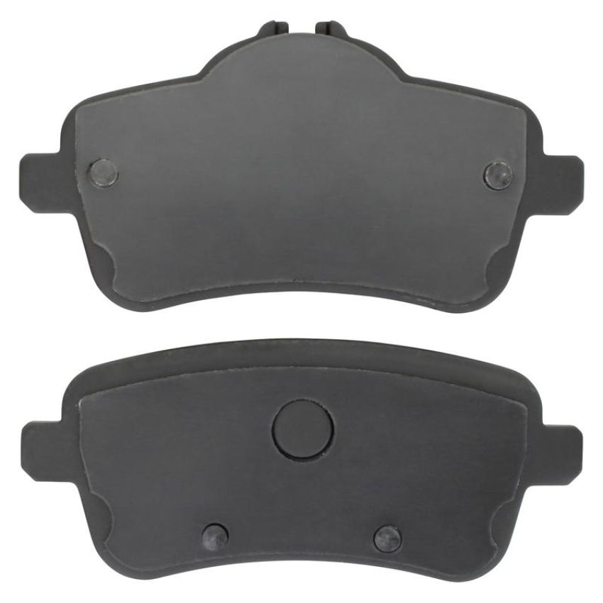 MPA 1003-1630C Quality-Built Black Series Ceramic Brake Pads w/ Hardware