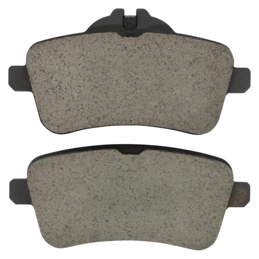 MPA 1003-1630C Quality-Built Black Series Ceramic Brake Pads w/ Hardware