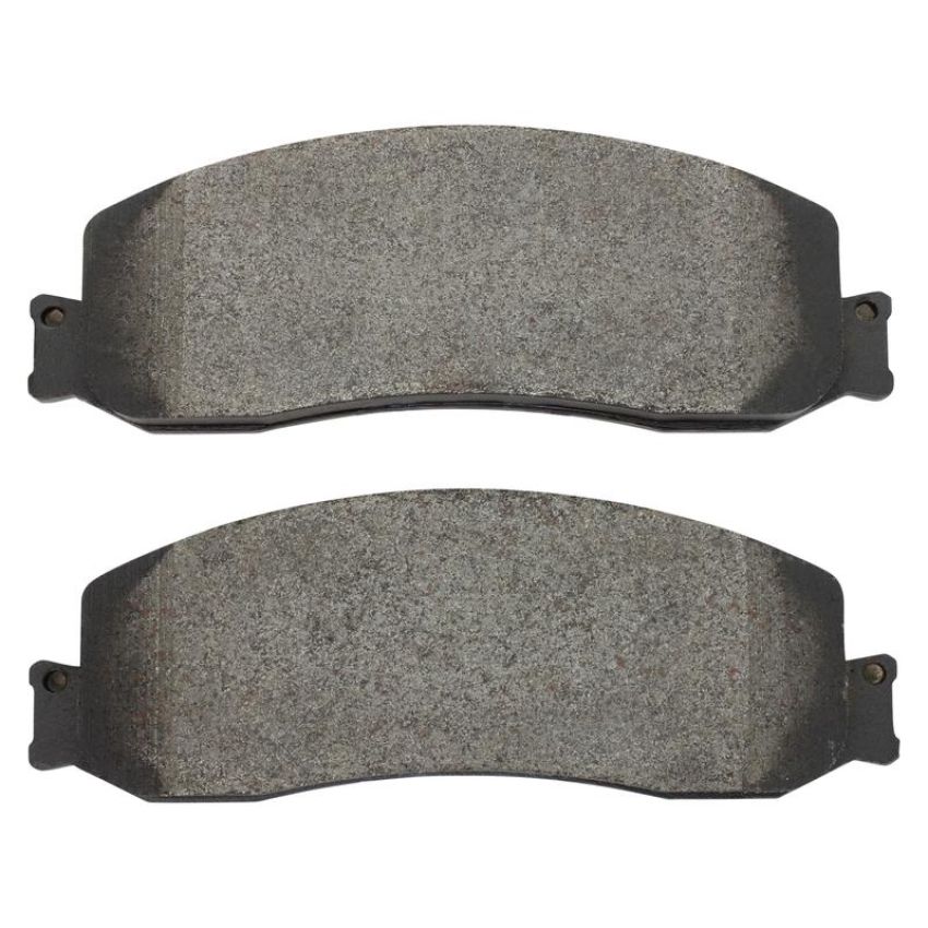MPA 1003-1631M Quality-Built Black Series Semi-Metallic Brake Pads w/ Hardware