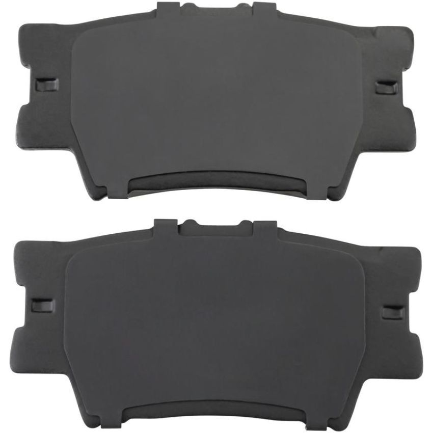 MPA 1003-1632C Quality-Built Black Series Ceramic Brake Pads w/ Hardware