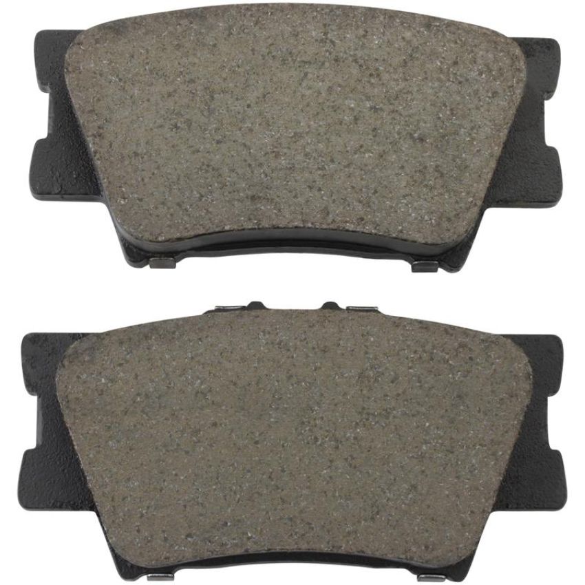 MPA 1003-1632C Quality-Built Black Series Ceramic Brake Pads w/ Hardware