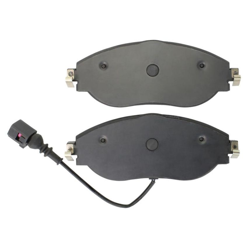 MPA 1003-1633M Quality-Built Black Series Semi-Metallic Brake Pads w/ Hardware
