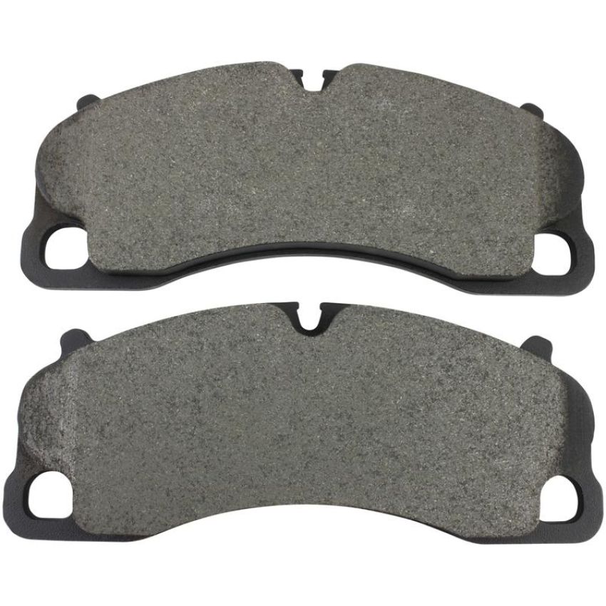 MPA 1003-1637M Quality-Built Black Series Semi-Metallic Brake Pads w/ Hardware