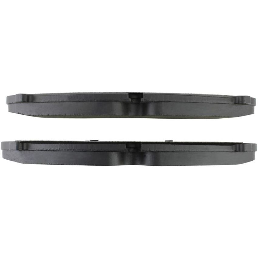 MPA 1003-1637M Quality-Built Black Series Semi-Metallic Brake Pads w/ Hardware