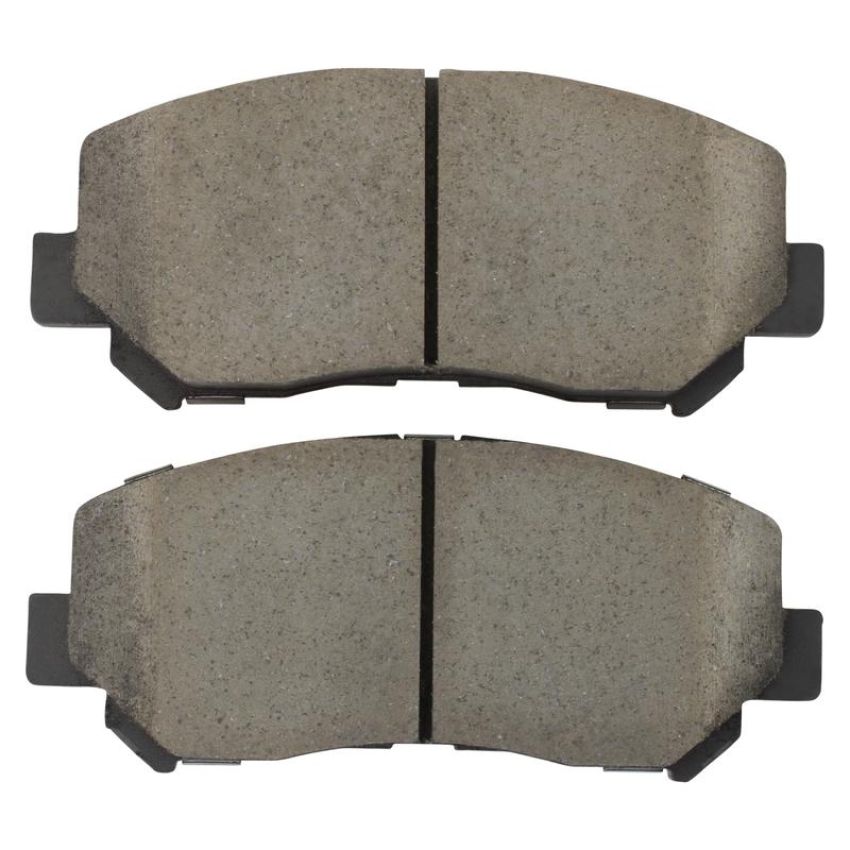 MPA 1003-1640C Quality-Built Black Series Ceramic Brake Pads w/ Hardware