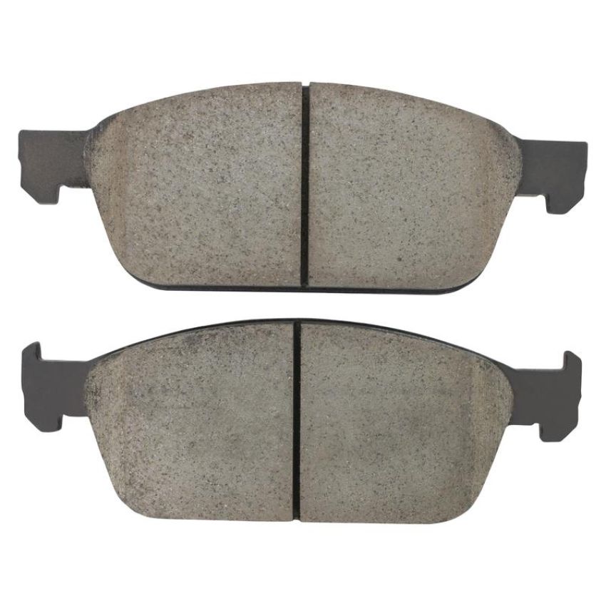 MPA 1003-1645C Quality-Built Black Series Ceramic Brake Pads w/ Hardware