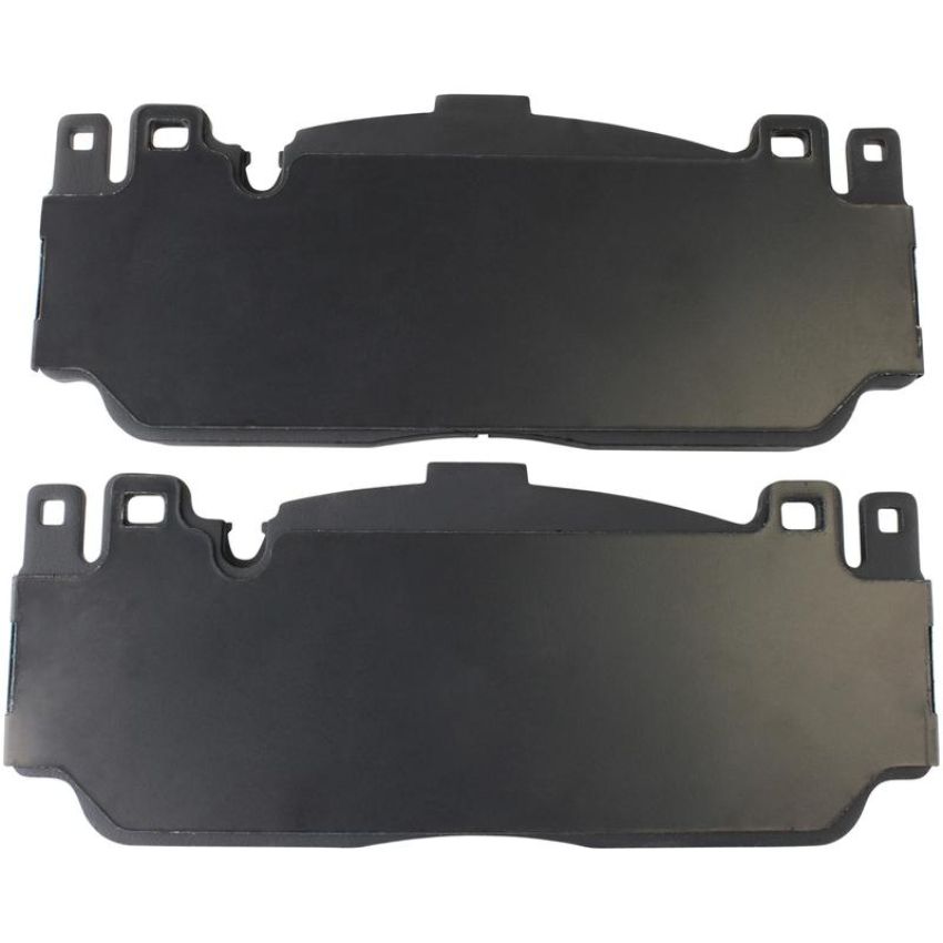 MPA 1003-1648AM Quality-Built Black Series Semi-Metallic Brake Pads w/ Hardware