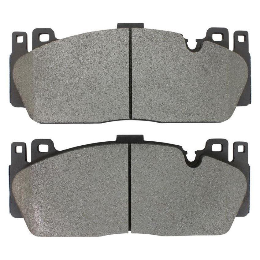 MPA 1003-1648M Quality-Built Black Series Semi-Metallic Brake Pads w/ Hardware