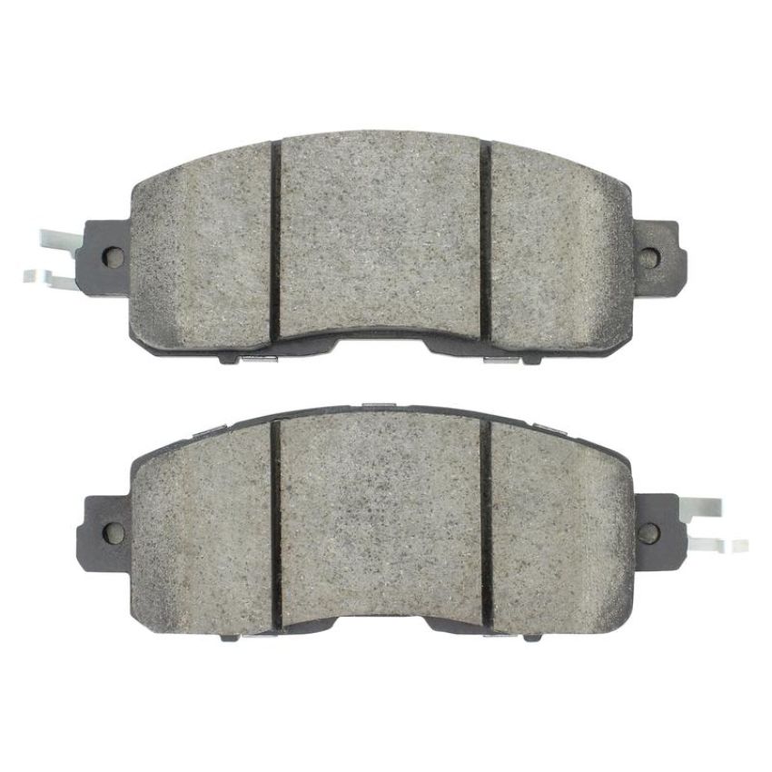MPA 1003-1650C Quality-Built Black Series Ceramic Brake Pads w/ Hardware