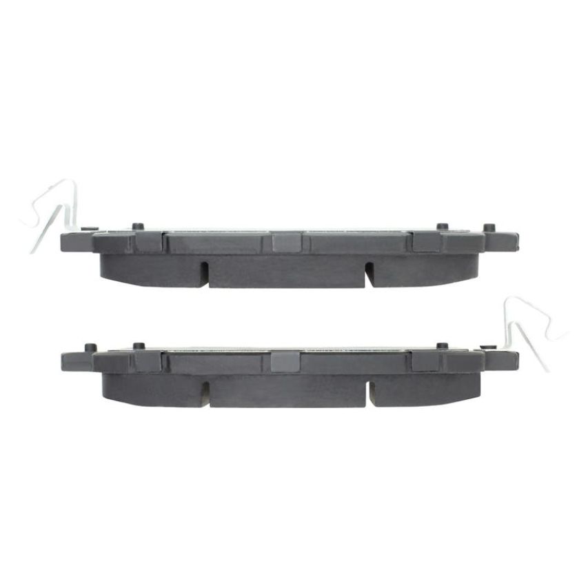MPA 1003-1650C Quality-Built Black Series Ceramic Brake Pads w/ Hardware