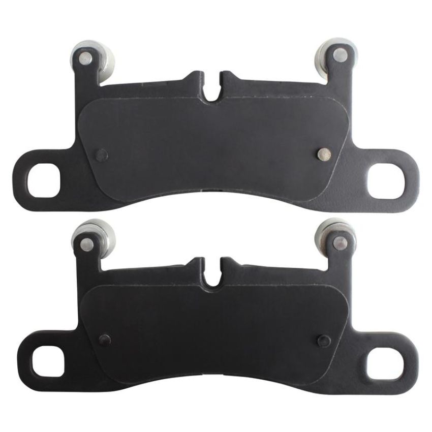 MPA 1003-1655M Quality-Built Black Series Semi-Metallic Brake Pads w/ Hardware