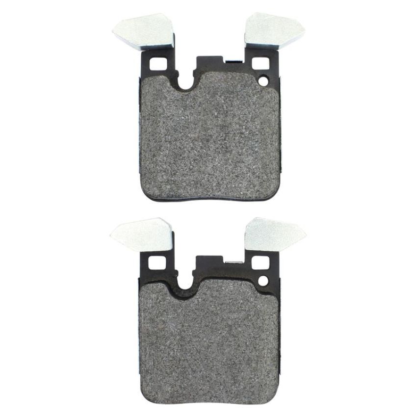 MPA 1003-1656M Quality-Built Black Series Semi-Metallic Brake Pads w/ Hardware