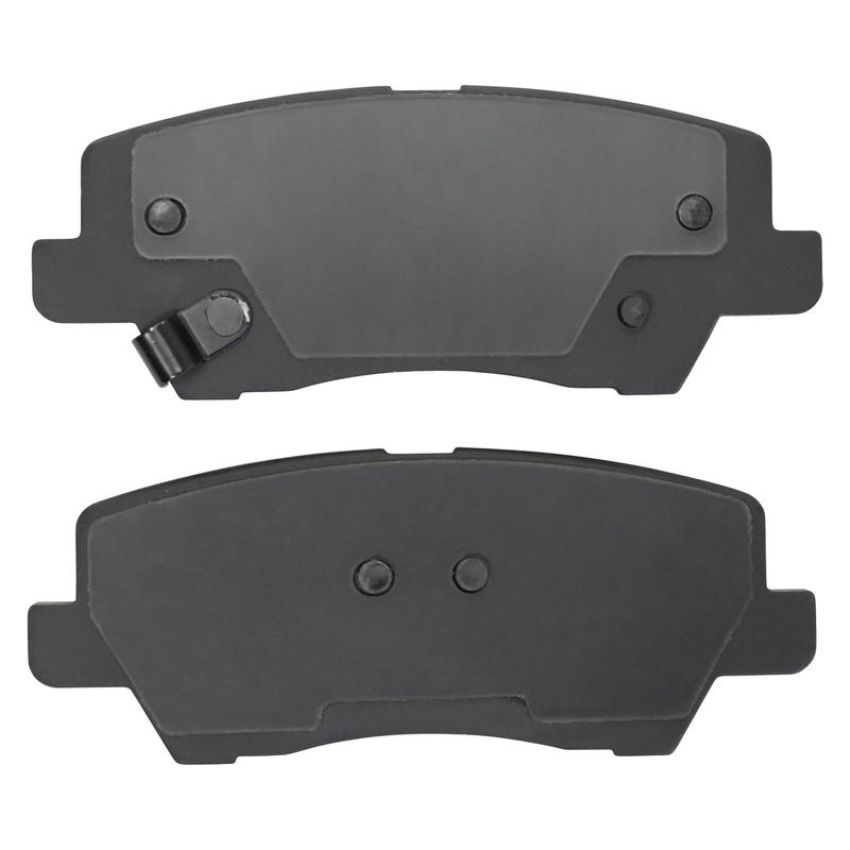 MPA 1003-1659M Quality-Built Black Series Semi-Metallic Brake Pads w/ Hardware