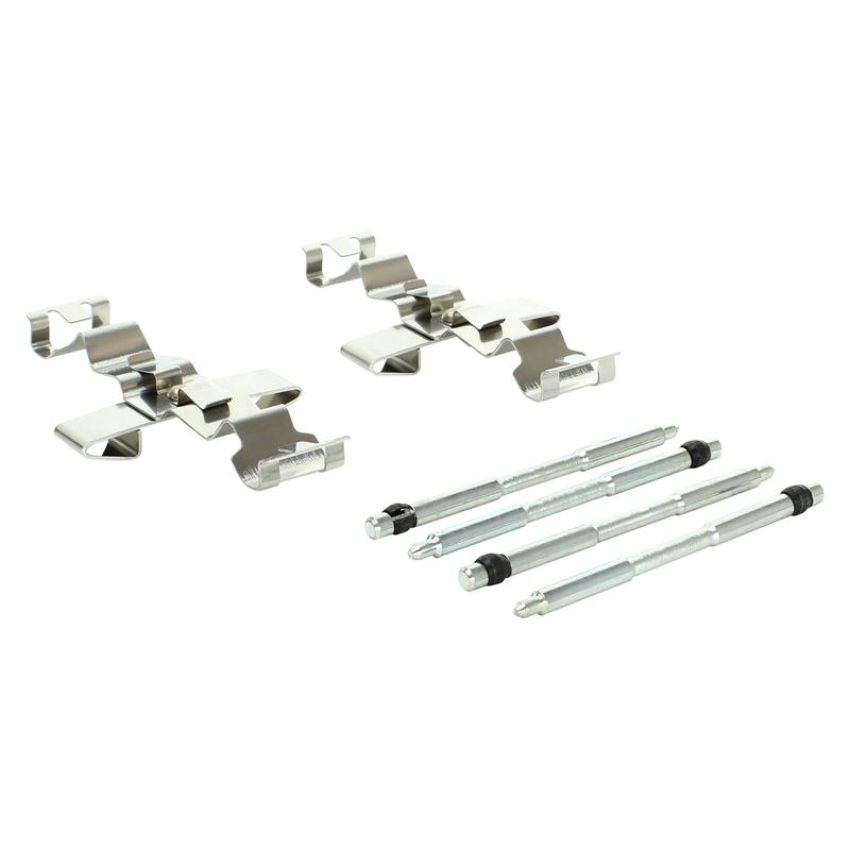 MPA 1003-1663M Quality-Built Black Series Semi-Metallic Brake Pads w/ Hardware