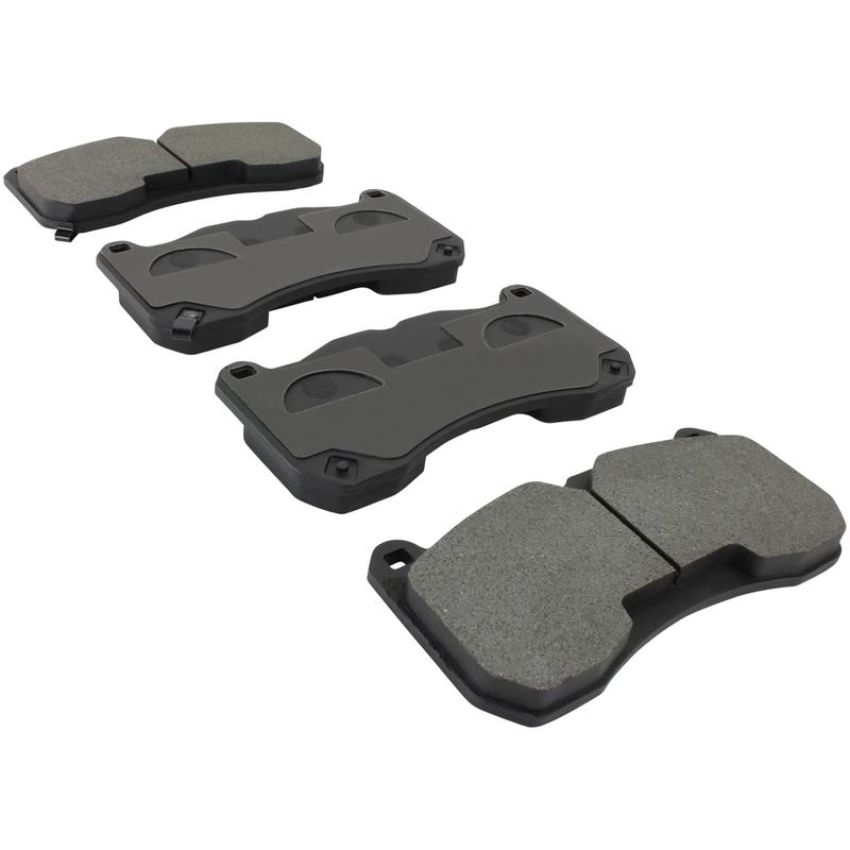 MPA 1003-1666M Quality-Built Black Series Semi-Metallic Brake Pads