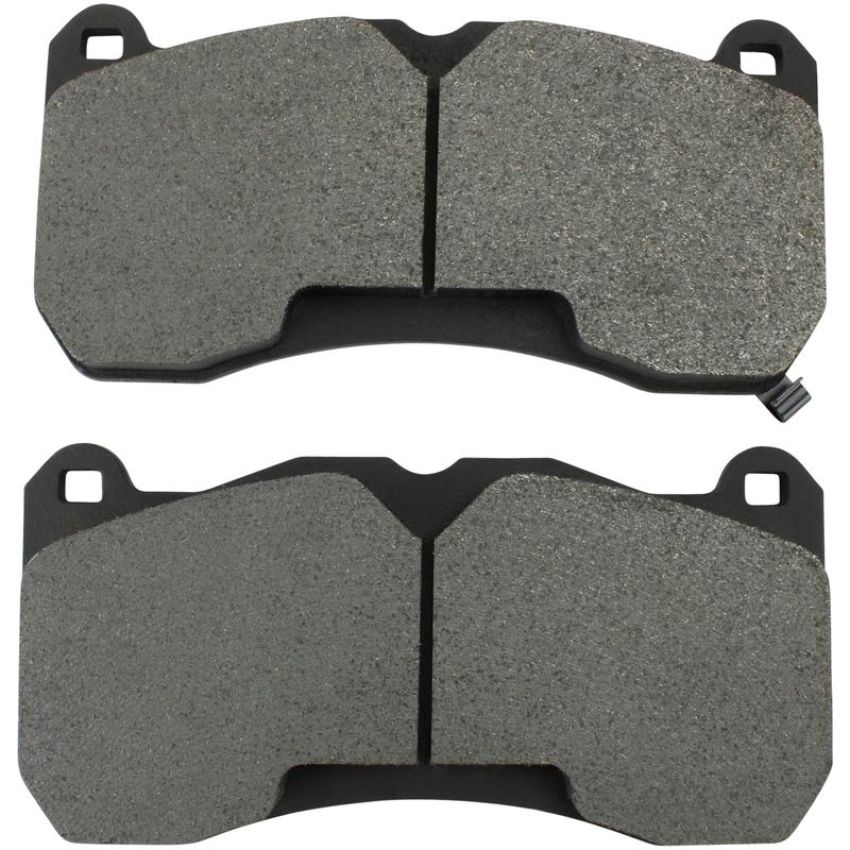 MPA 1003-1666M Quality-Built Black Series Semi-Metallic Brake Pads