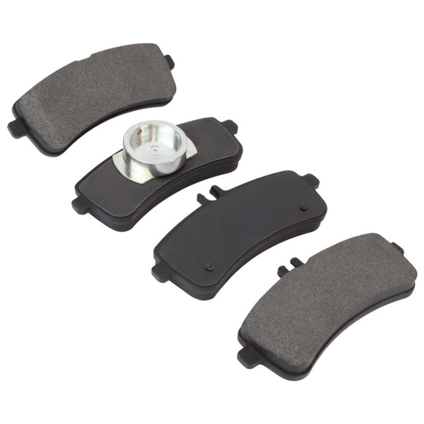 MPA 1003-1669M Quality-Built Black Series Semi-Metallic Brake Pads