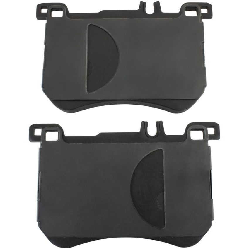 MPA 1003-1670M Quality-Built Black Series Semi-Metallic Brake Pads w/ Hardware