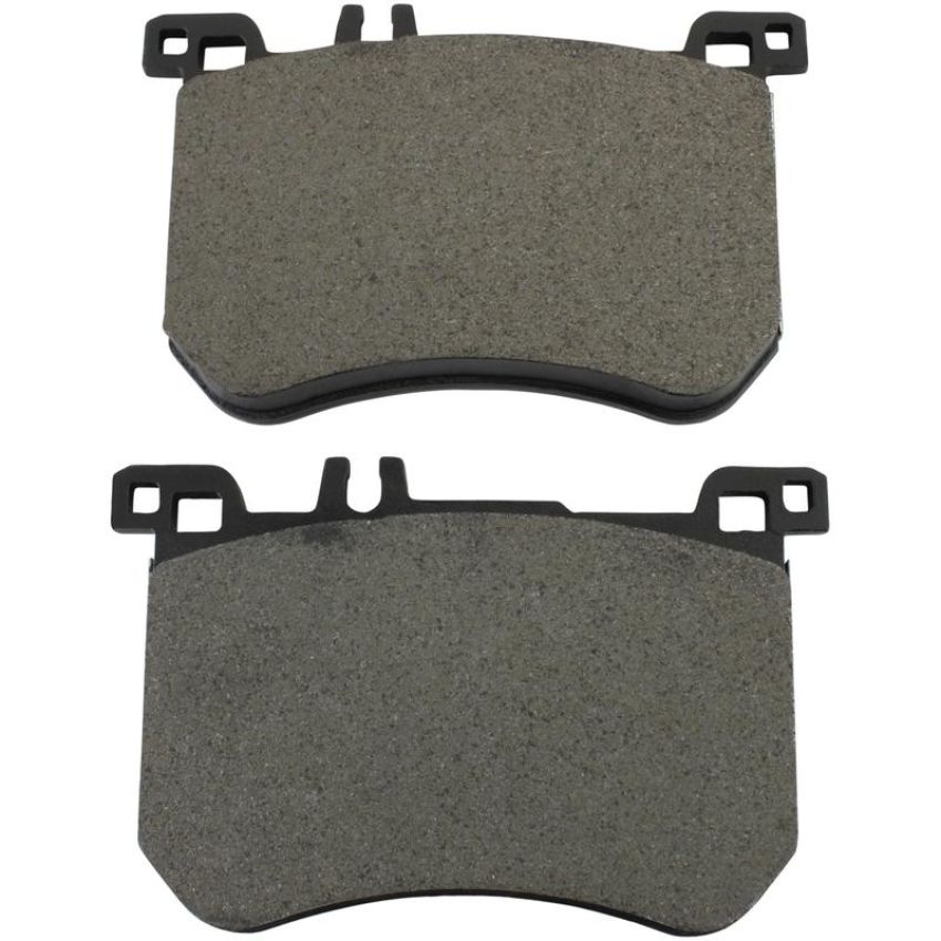 MPA 1003-1670M Quality-Built Black Series Semi-Metallic Brake Pads w/ Hardware