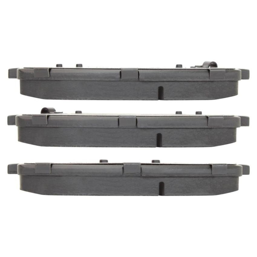 MPA 1003-1675C Quality-Built Black Series Ceramic Brake Pads w/ Hardware